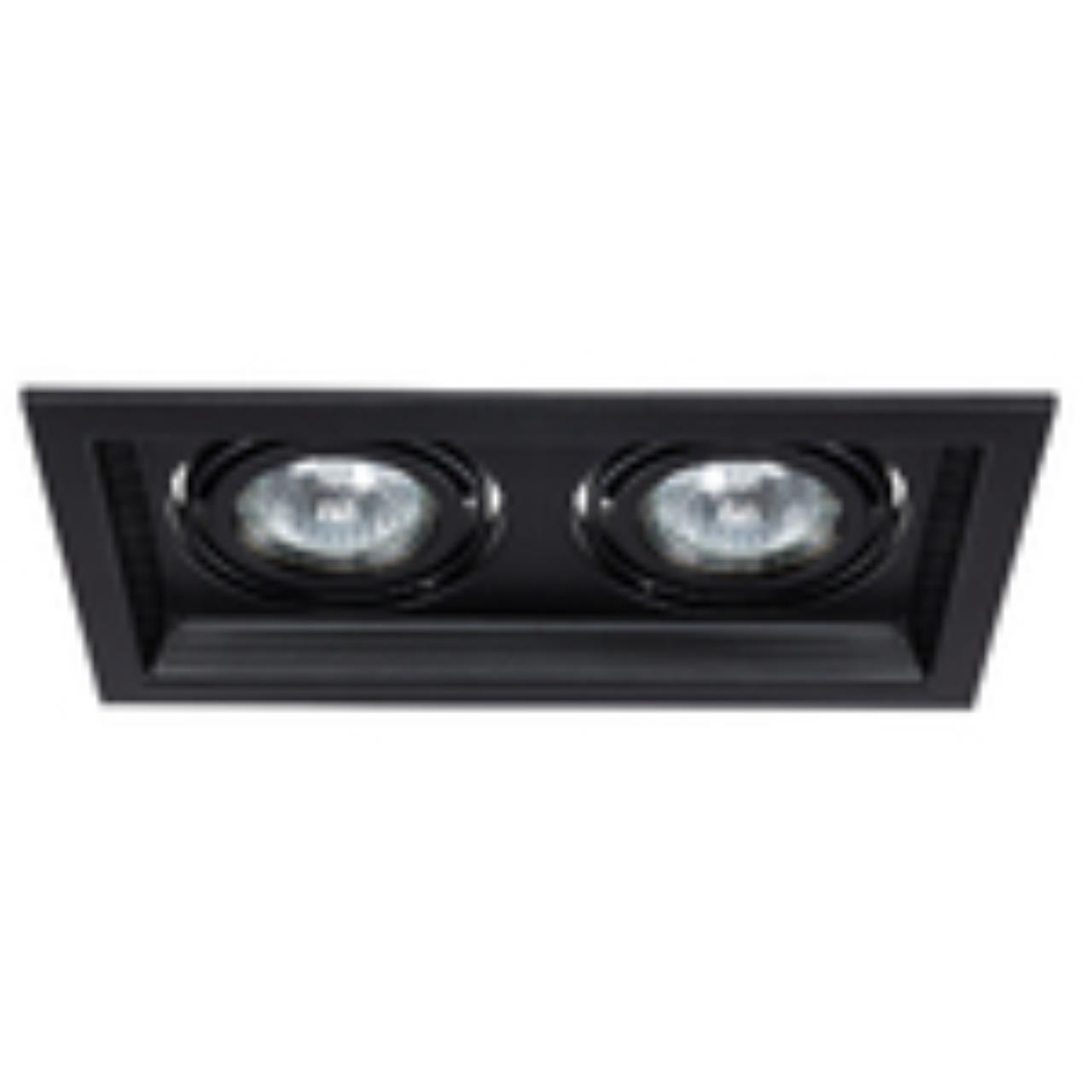 картинка Встраиваемый светильник Arte Lamp Canis A6661PL-2BK от магазина pro-decor.kz