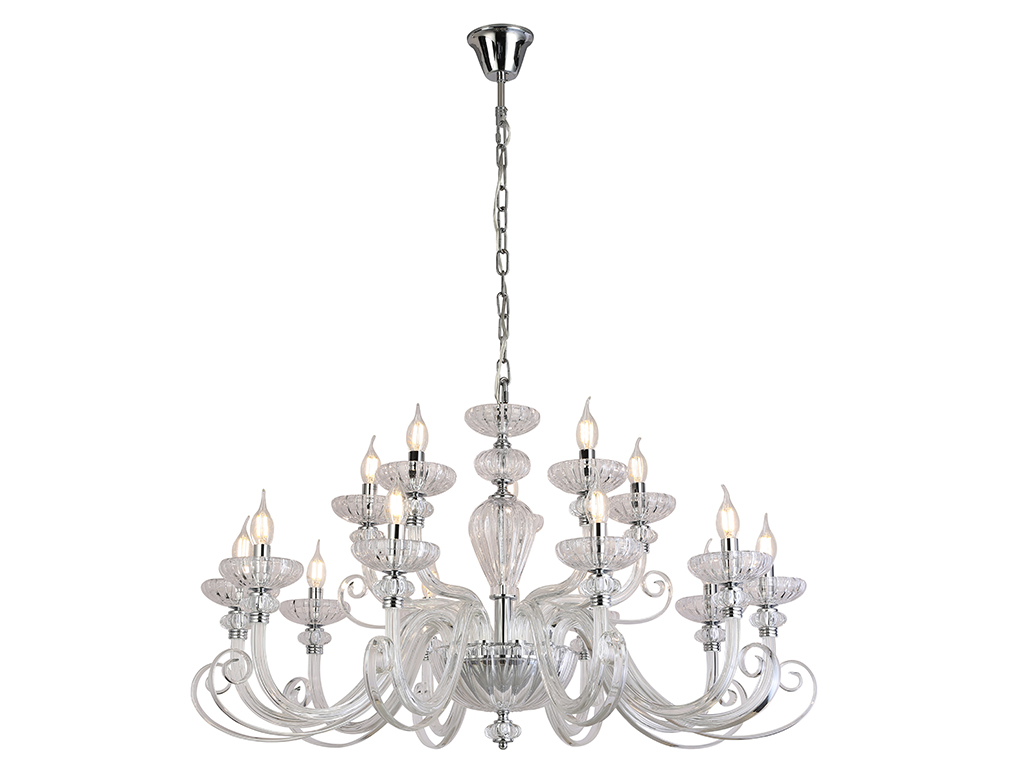 картинка NEWPORT 8620 8620+5/C chrome clear , Люстра от магазина pro-decor.kz