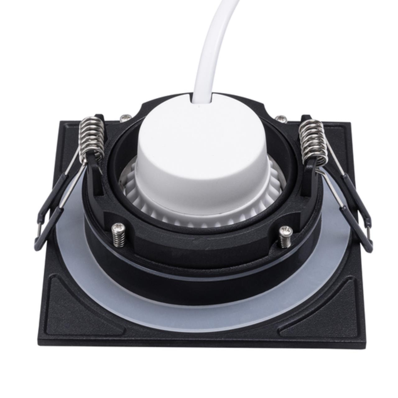 картинка Встраиваемый светильник Arte Lamp GIRO A2866PL-1BK от магазина pro-decor.kz