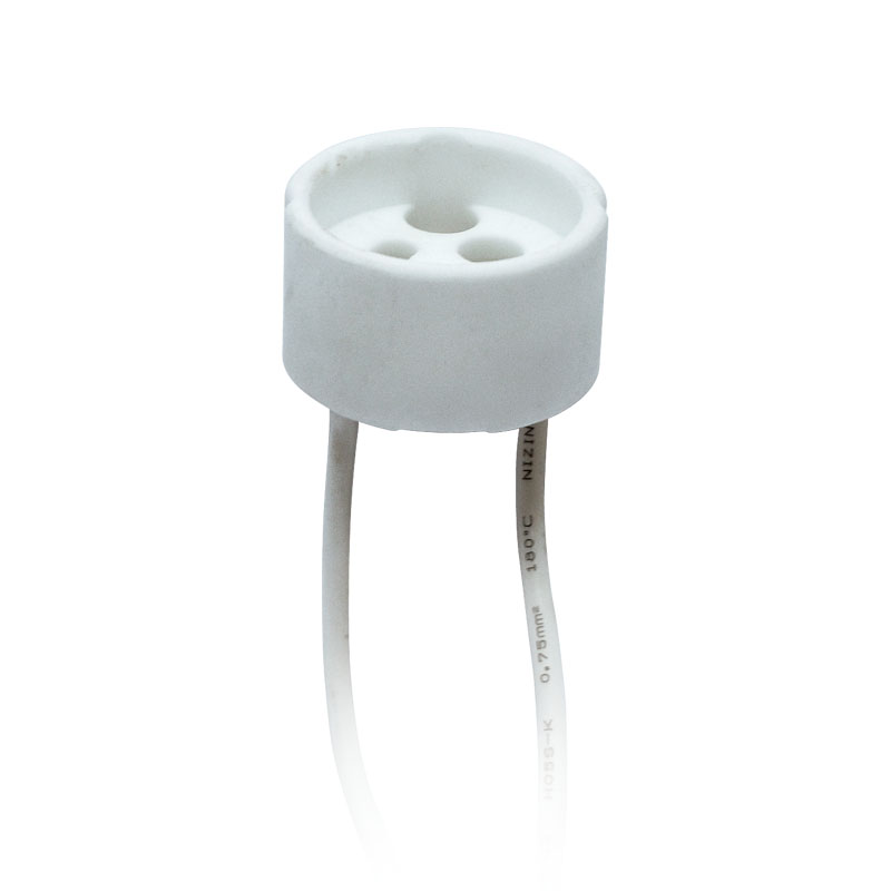 картинка Патрон керамический Uniel ULH-GU10-Ceramic от магазина pro-decor.kz