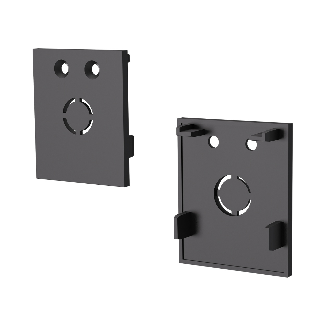 картинка ST069.409.12 Торцевая заглушка SKYFLAT ST-Luce Черный от магазина pro-decor.kz