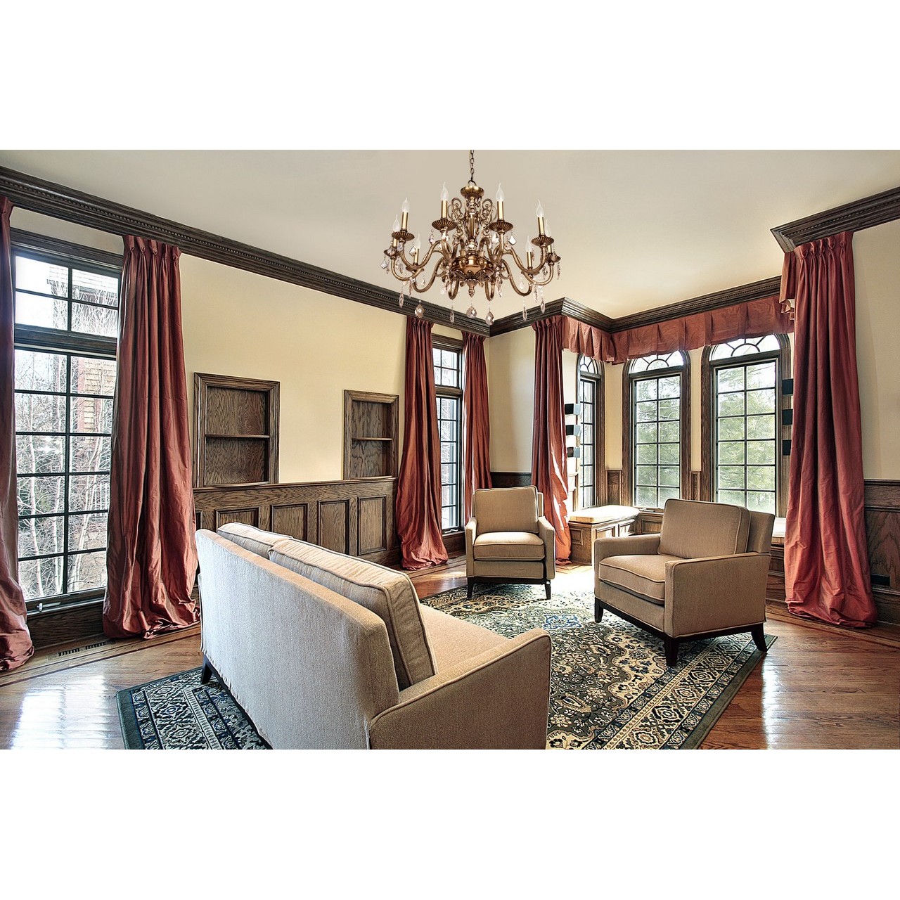 картинка Подвесная люстра Chiaro Габриэль 491011110 от магазина pro-decor.kz