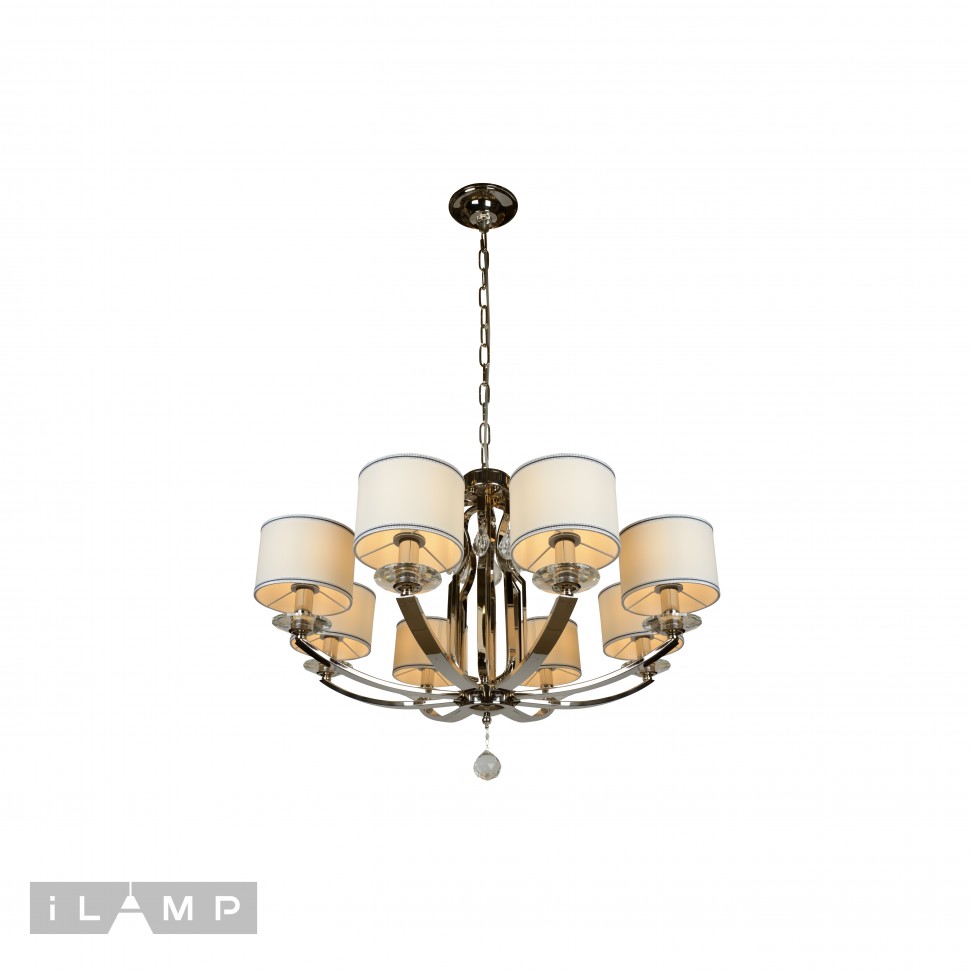 картинка Подвесная люстра iLamp Urban 88189/8 CR от магазина pro-decor.kz