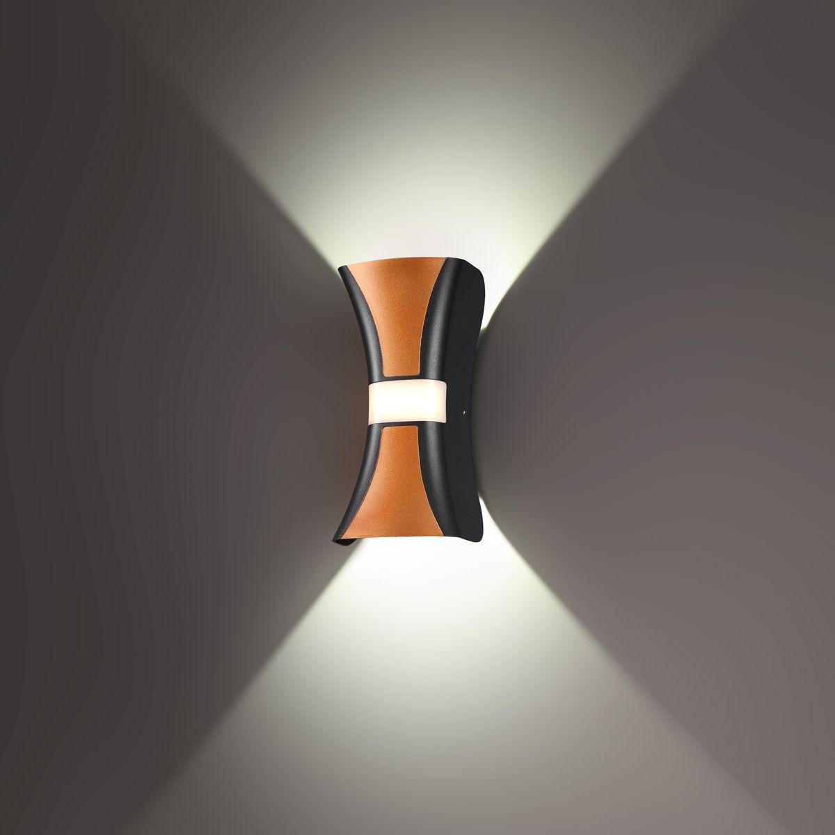 картинка Уличный настенный светодиодный светильник Novotech Street Calle 358936 от магазина pro-decor.kz