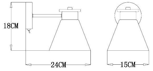 картинка Бра Arte Lamp Tyler A1031AP-1WH от магазина pro-decor.kz