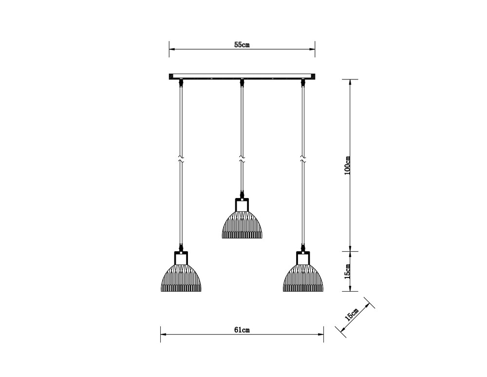 картинка Люстра Arte Lamp LANCASTER A5869SP-3BK от магазина pro-decor.kz