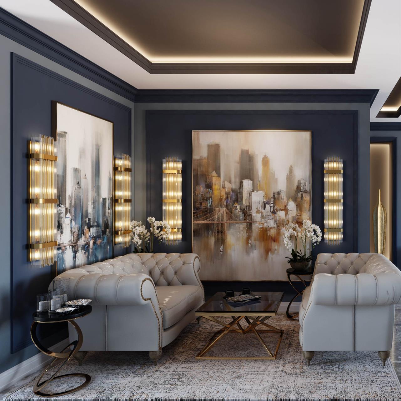 картинка Настенный светильник Odeon Light Hall Empire 4853/6W от магазина pro-decor.kz