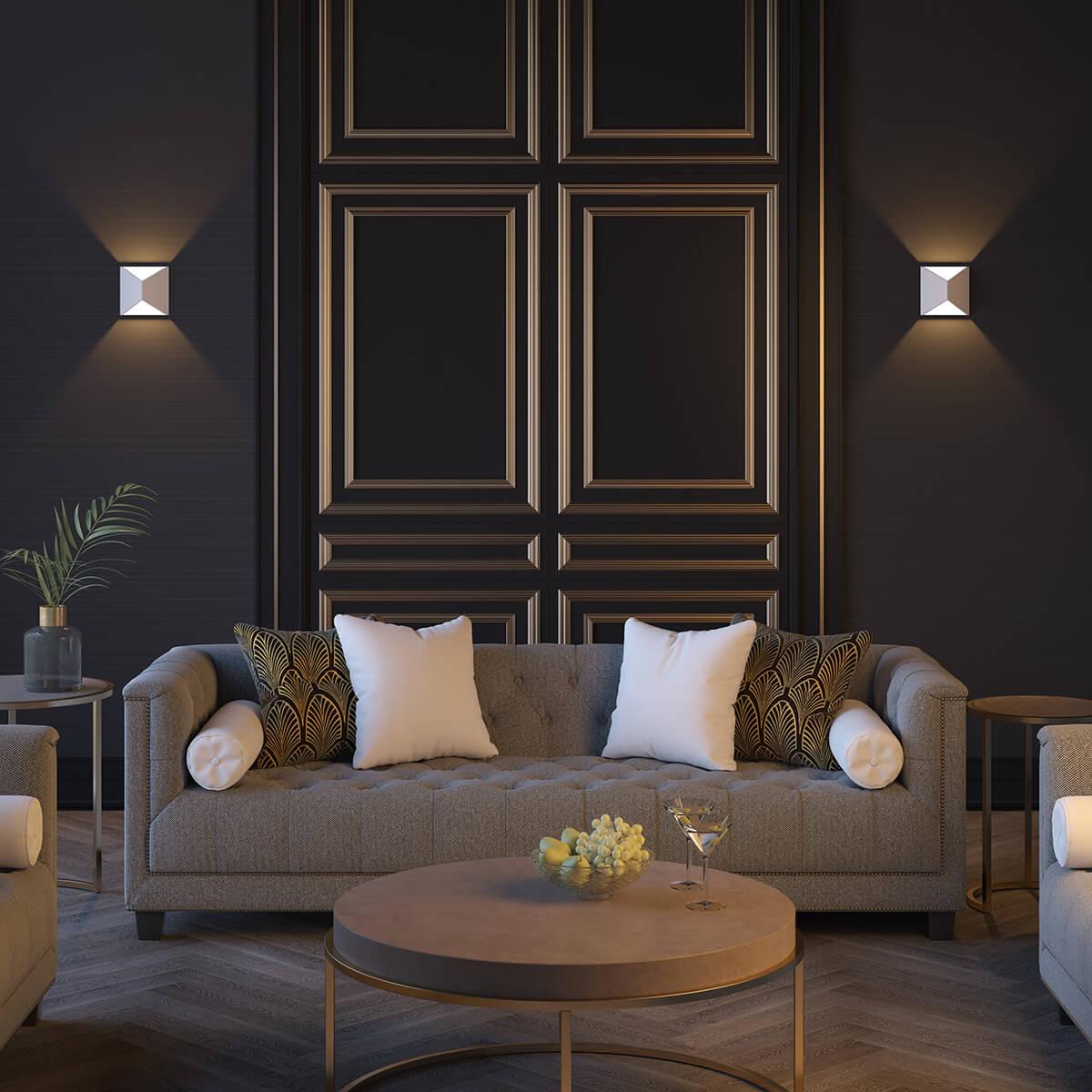 картинка Уличный настенный светодиодный светильник Odeon Light Hightech Tibro 3909/10WL от магазина pro-decor.kz