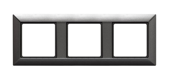 картинка Рамка 3 кратная Jung EP483AN от магазина pro-decor.kz