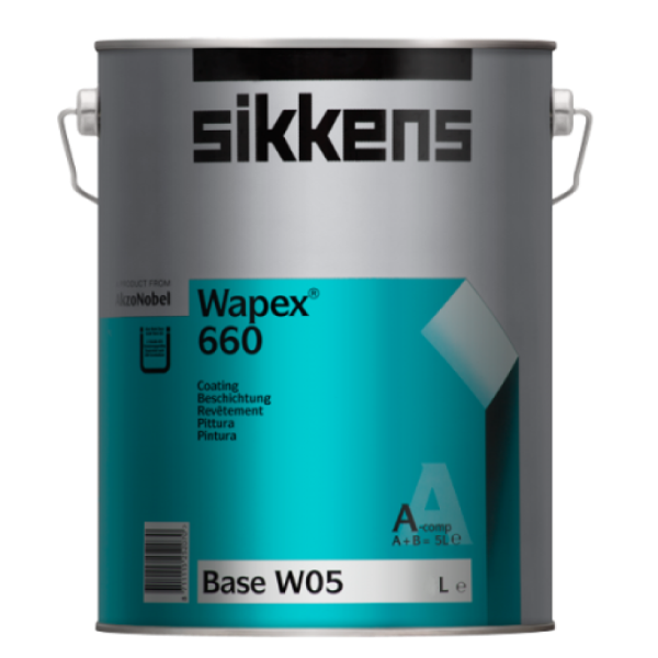 Купить Покрытие эпоксидное Sikkens Wapex 660 Set W05 5л Покрытие эпоксидное Sikkens Wapex 660 Set W05 5л
