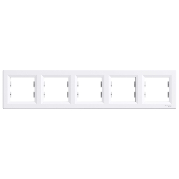 картинка Asfora рамка горизонтальная Schneider Electric EPH5800521 от магазина pro-decor.kz