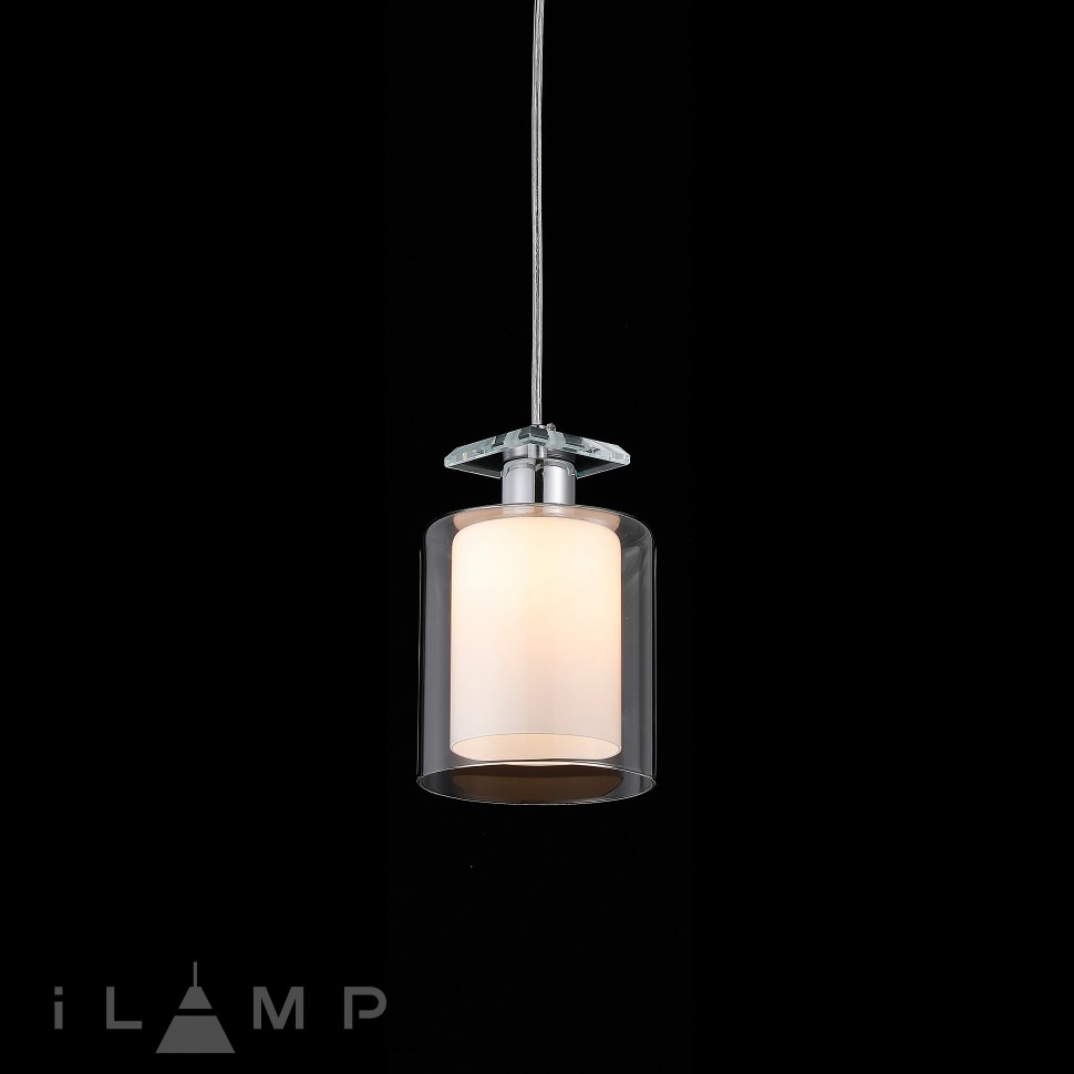 картинка Светильник подвесной iLamp King RM6201-1P CR+CL от магазина pro-decor.kz