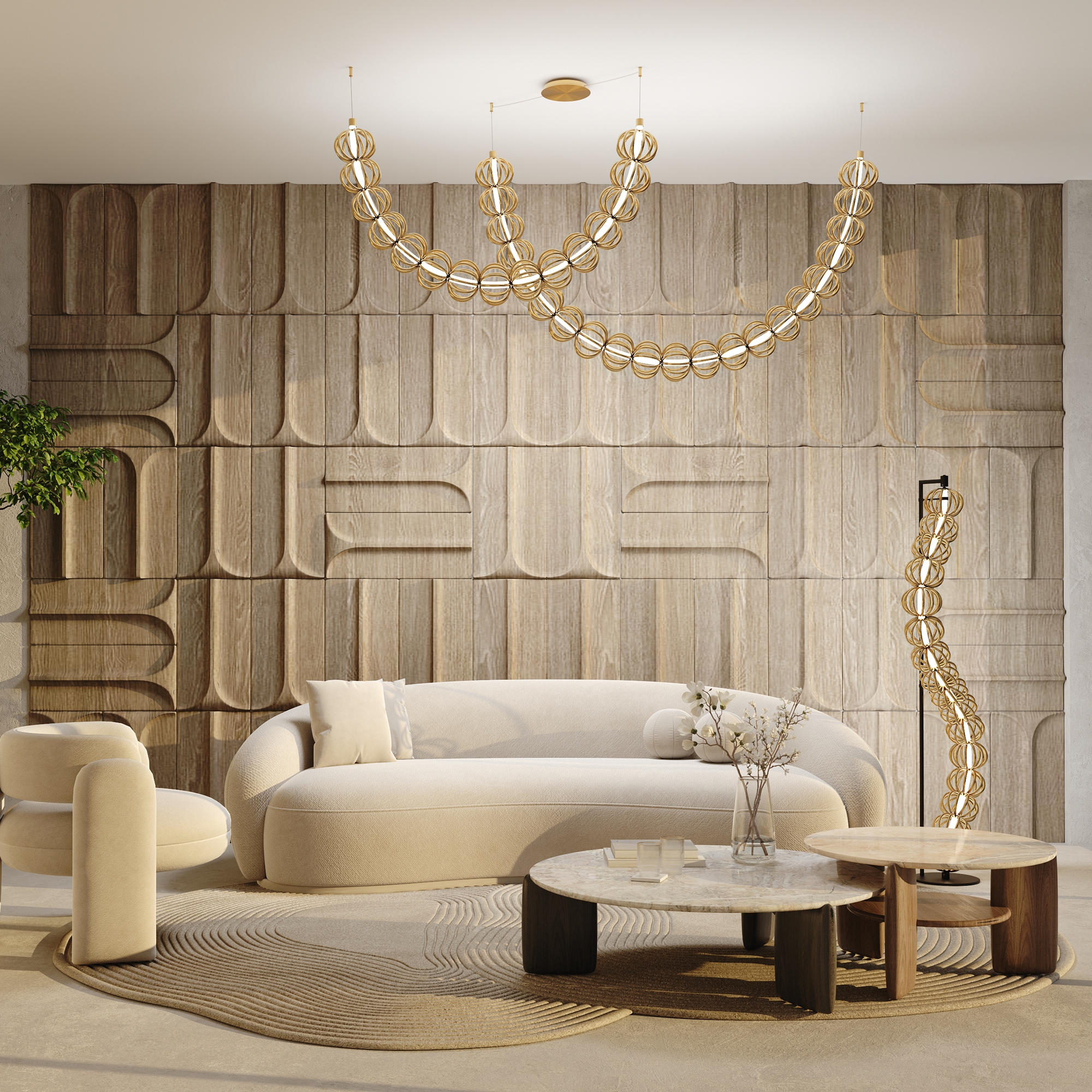 картинка Напольный светильник (торшер) Maytoni MOD216FL-L38G3K от магазина pro-decor.kz