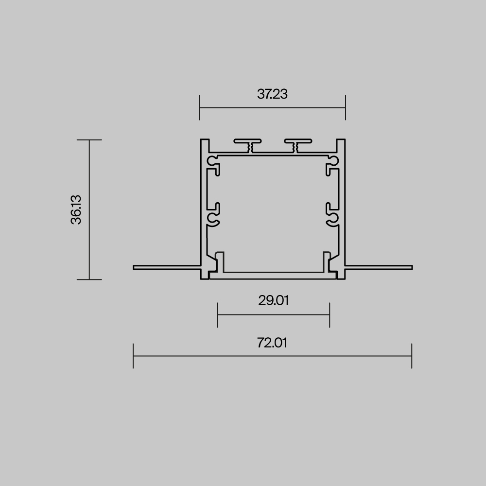 картинка Профиль Led Strip 636011 от магазина pro-decor.kz