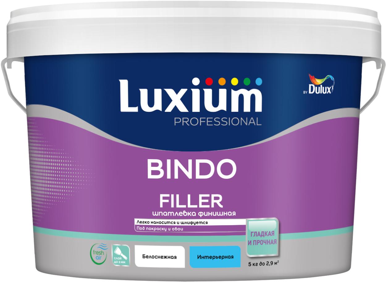 Купить Шпатлевка финишная Luxium Bindo Filler 2,9л/5кг Шпатлевка финишная Luxium Bindo Filler 2,9л/5кг