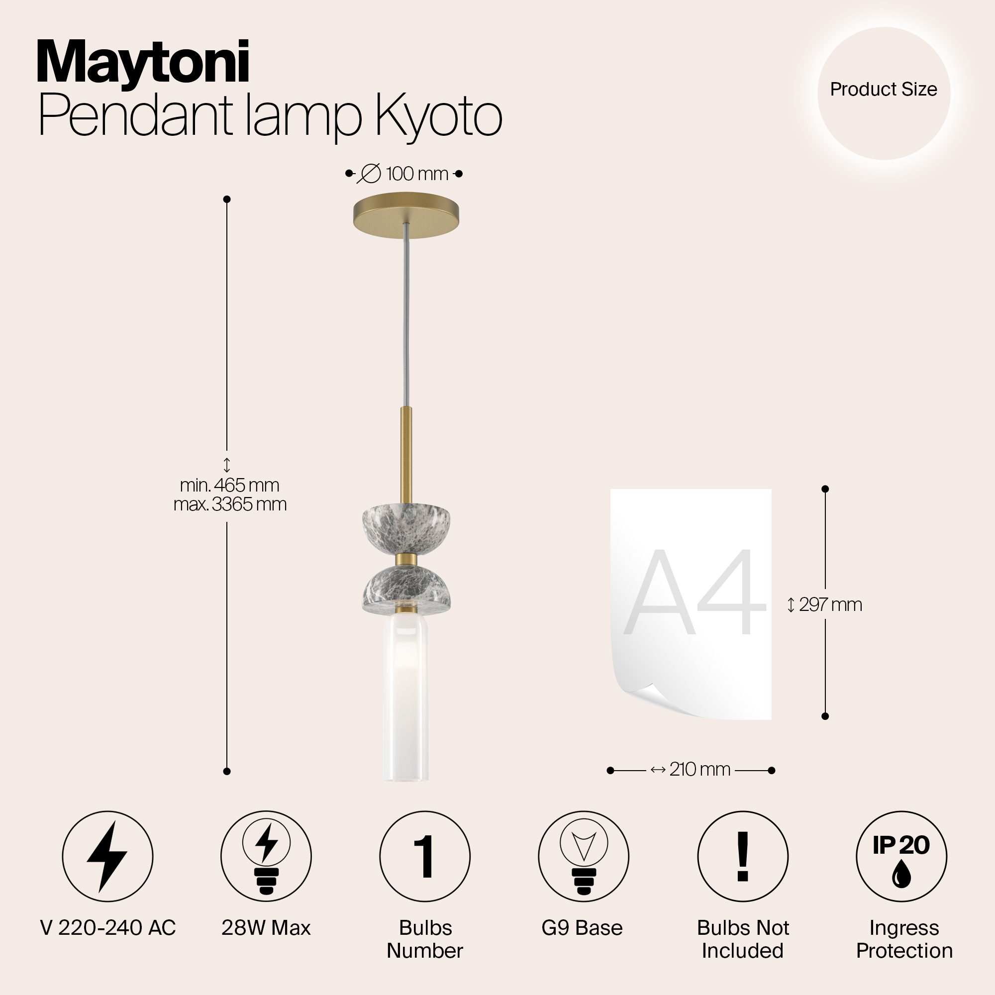 картинка Подвесной светильник Maytoni MOD178PL-01GR магазин pro-decor.kz являющийся официальным дистрибьютором в Казахстане картинка Подвесной светильник Maytoni MOD178PL-01GR от магазина pro-decor.kz