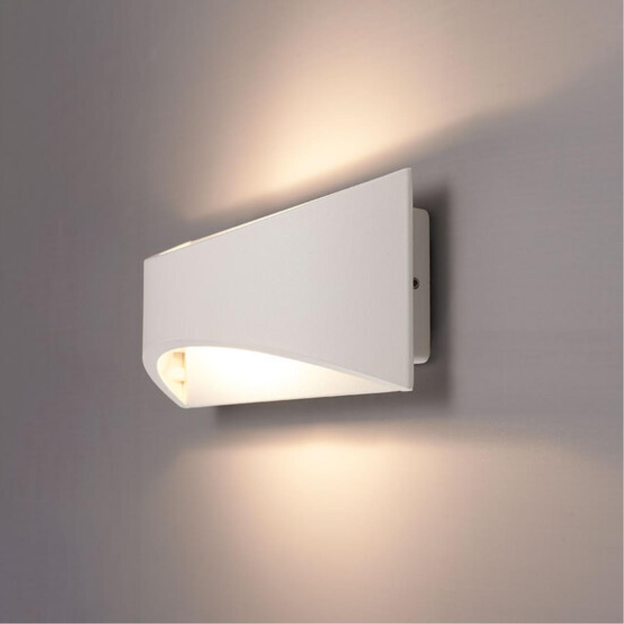 картинка Уличный настенный светодиодный светильник Arte Lamp A8288AL-1WH от магазина pro-decor.kz