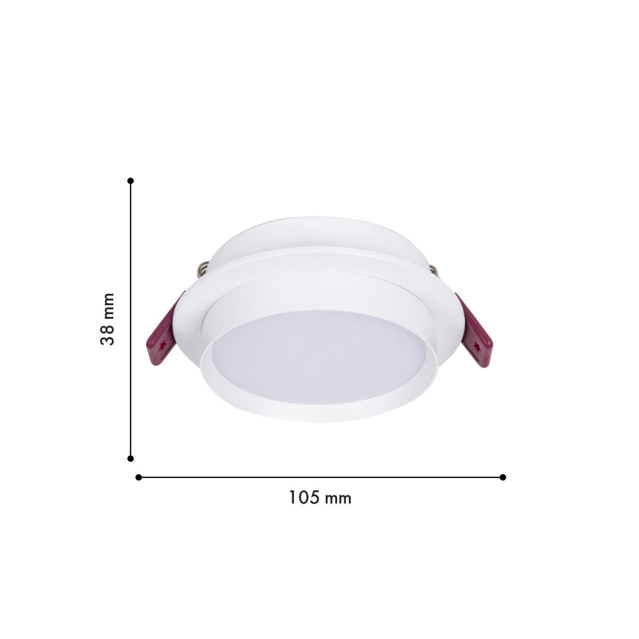 картинка Врезной светильник Vasto 4537-1C от магазина pro-decor.kz