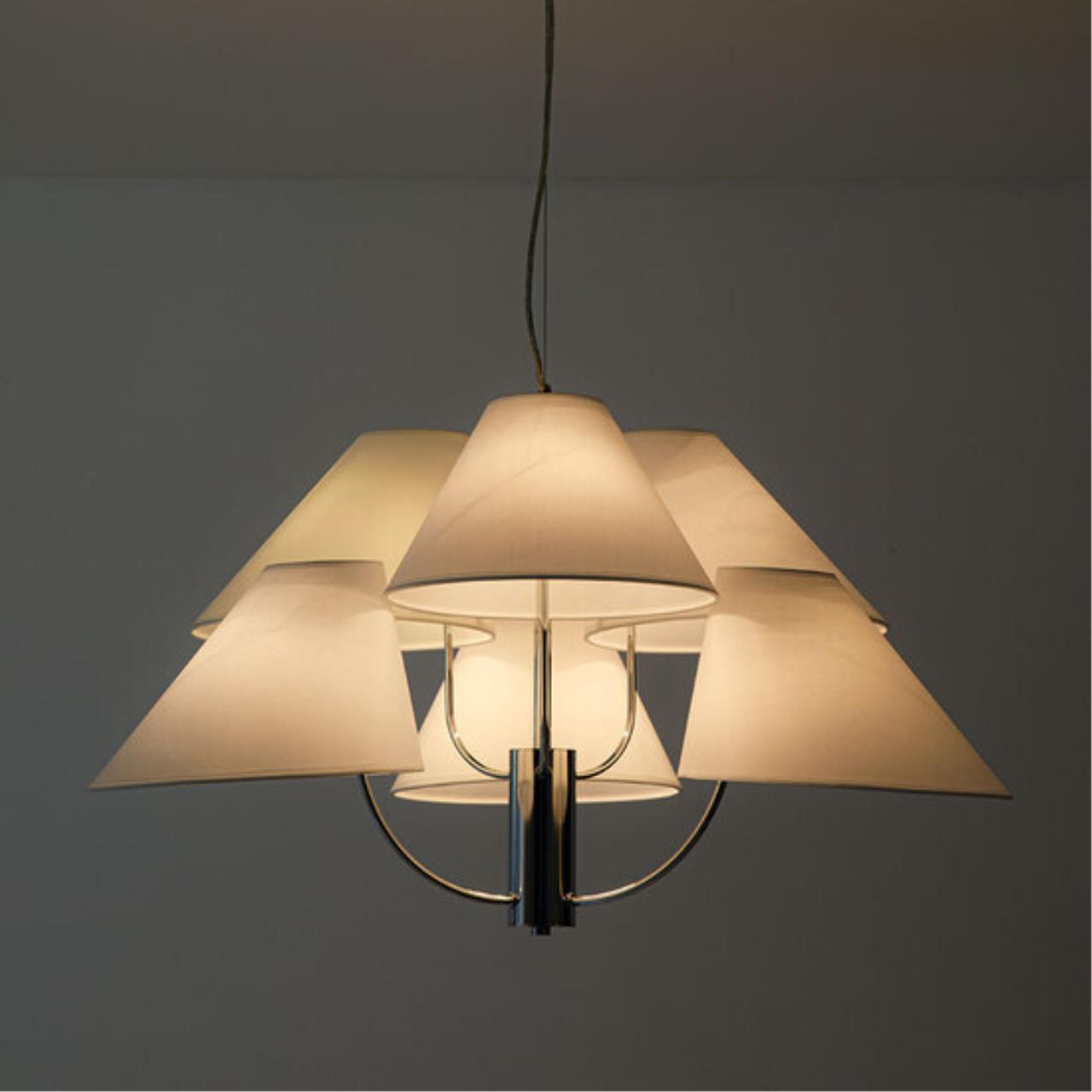 картинка Подвесная люстра Arte Lamp RONDO A4086LM-6CC от магазина pro-decor.kz