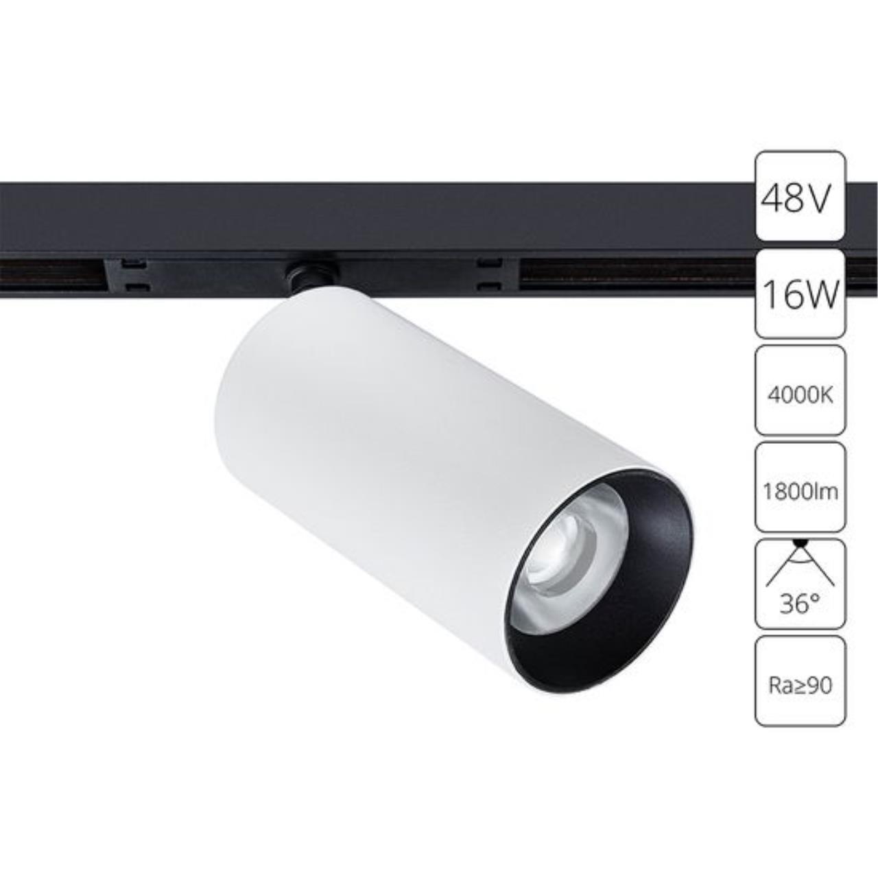 картинка Магнитный трековый светильник Arte Lamp OPTIMA A7262PL-1WH от магазина pro-decor.kz