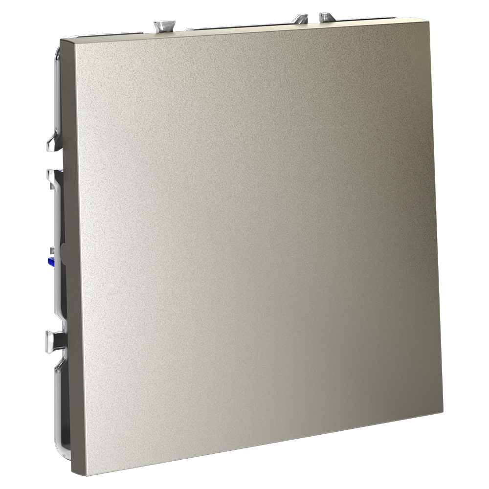 картинка Проходной переключатель встраиваемый VOLTUM S70 одноклавишный 10А, (шелк) VLS010304 от магазина pro-decor.kz