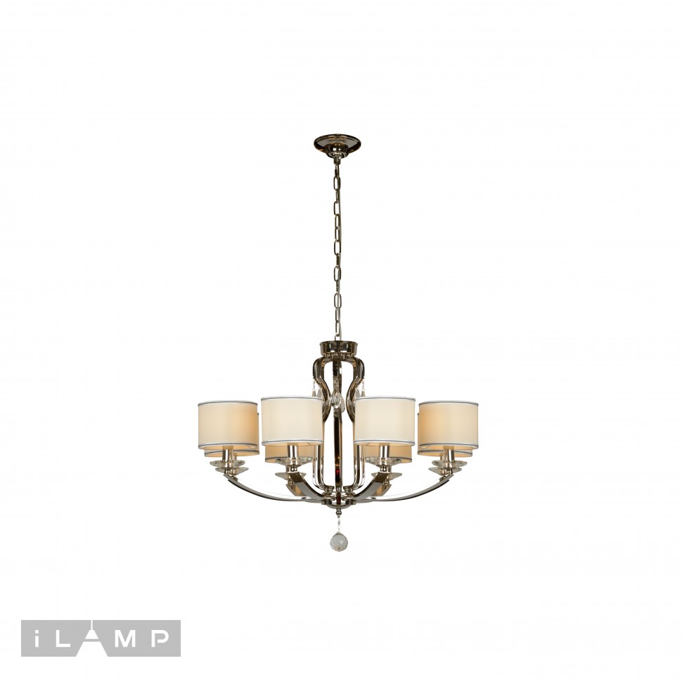 картинка Подвесная люстра iLamp Urban 88189/8 CR от магазина pro-decor.kz