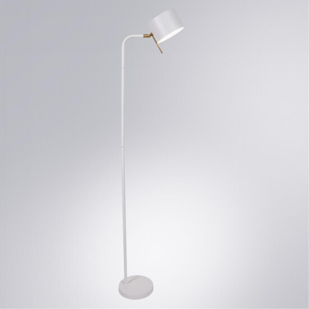 картинка Торшер Arte Lamp SEBASTIAN A7051PN-1WH от магазина pro-decor.kz