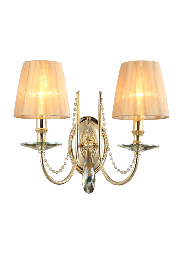 картинка абажур VICTORIA CARAMEL CRYSTAL LUX Абажур от магазина pro-decor.kz