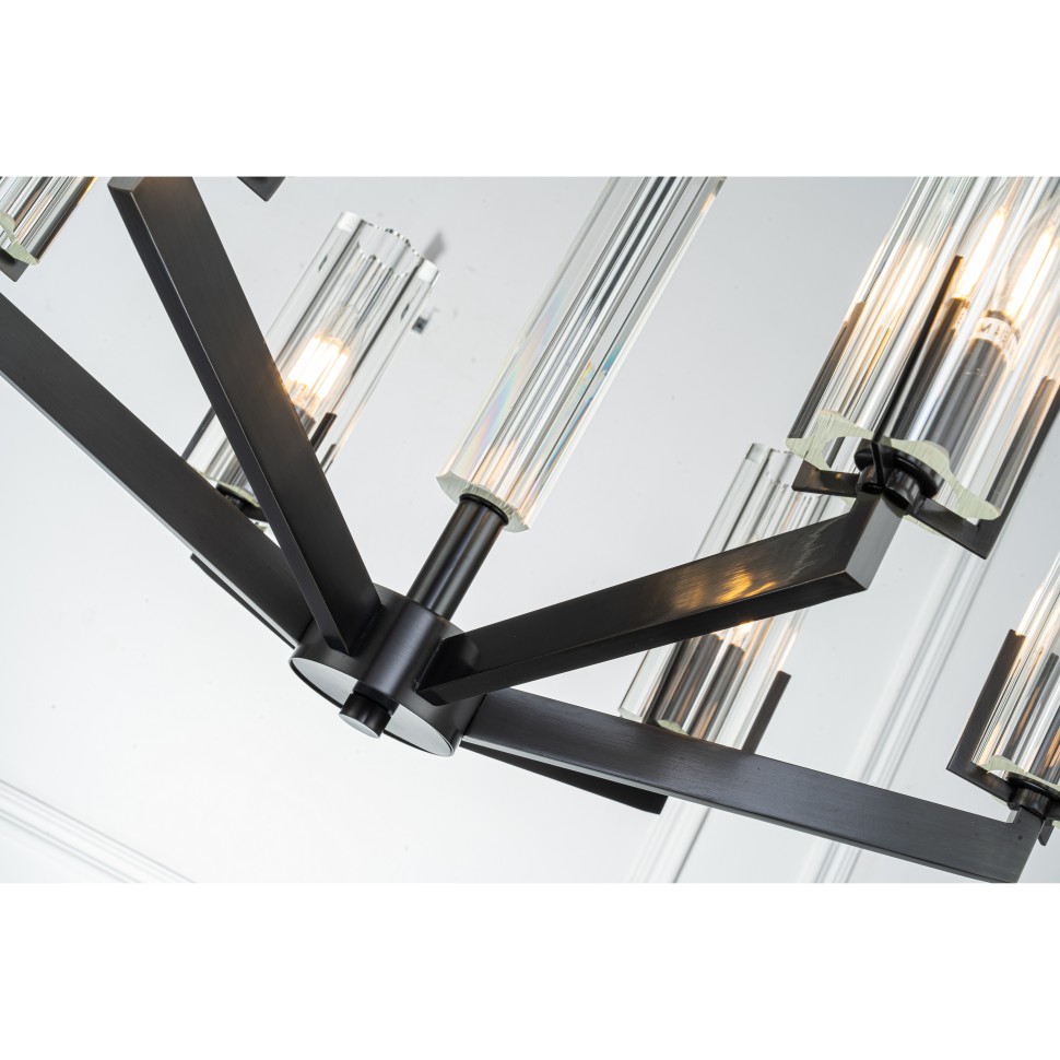 картинка Подвесная люстра Belfast Malone 6035-6 BL CL  от магазина pro-decor.kz