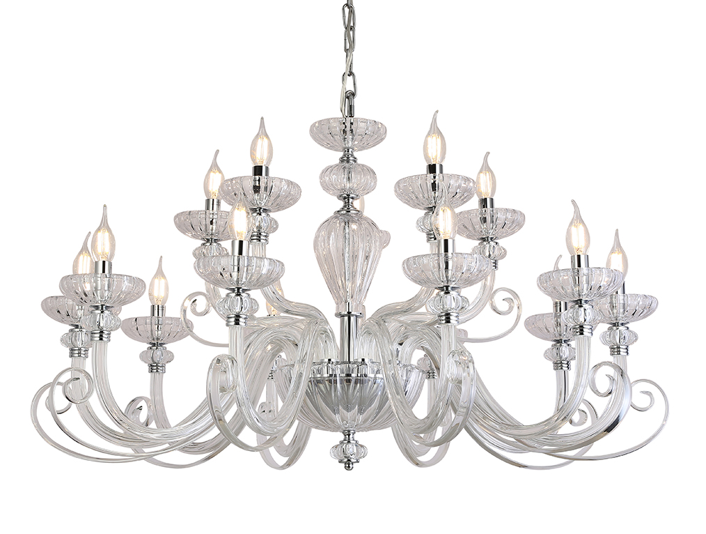 картинка NEWPORT 8620 8620+5/C chrome clear , Люстра от магазина pro-decor.kz