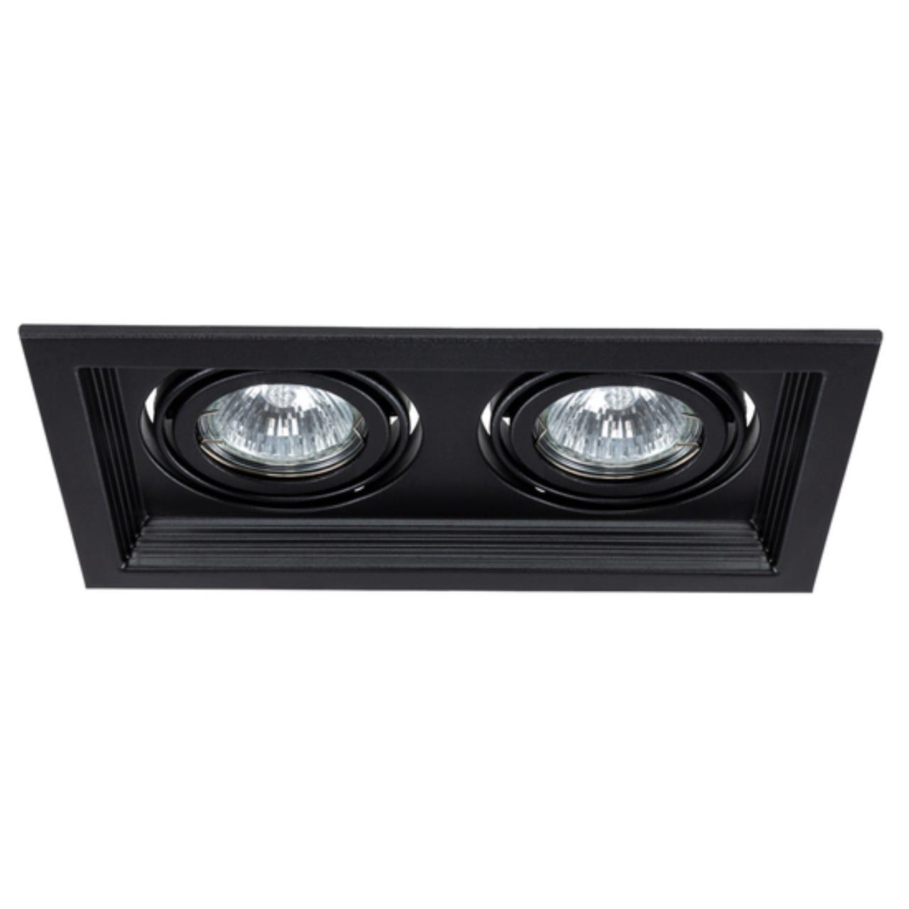 картинка Встраиваемый светильник Arte Lamp Canis A6661PL-2BK от магазина pro-decor.kz