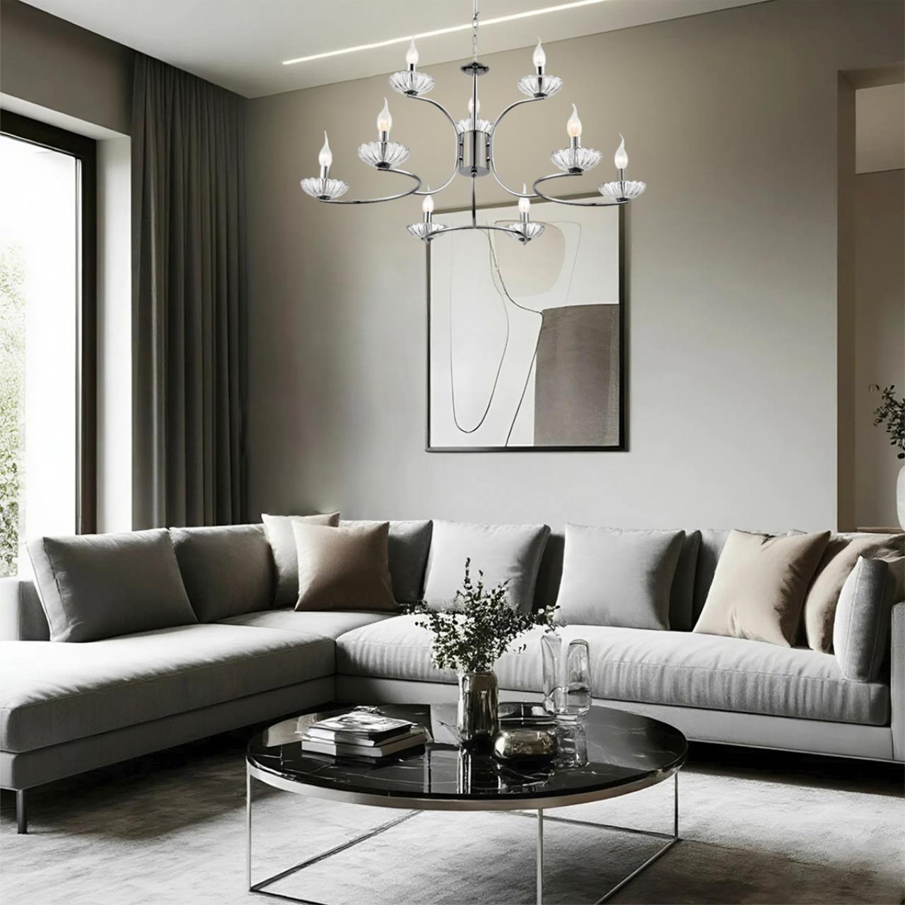 картинка 8155/9 Lumion Люстра подвесная LOLINA от магазина pro-decor.kz