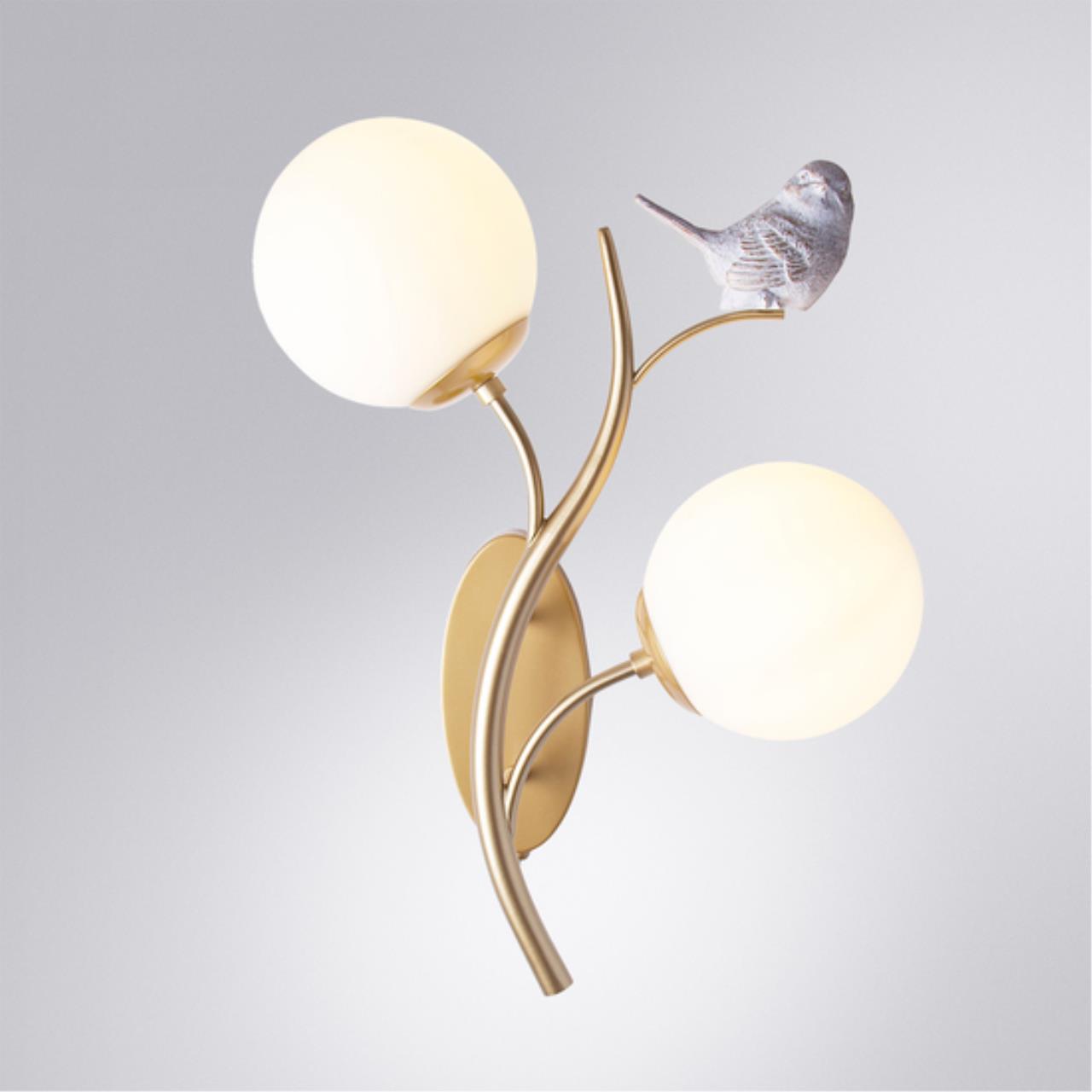 картинка Настенный светильник CAMOMILLA Arte Lamp A9712AP-2SG магазин pro-decor.kz являющийся официальным дистрибьютором в Казахстане картинка Настенный светильник CAMOMILLA Arte Lamp A9712AP-2SG от магазина pro-decor.kz