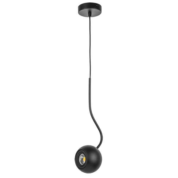 картинка 110717 Светильник подвесной OCCHIO FABI 1х7W (led) G5,3 ЧЕРНЫЙ магазин pro-decor.kz являющийся официальным дистрибьютором в Казахстане картинка 110717 Светильник подвесной OCCHIO FABI 1х7W (led) G5,3 ЧЕРНЫЙ от магазина pro-decor.kz