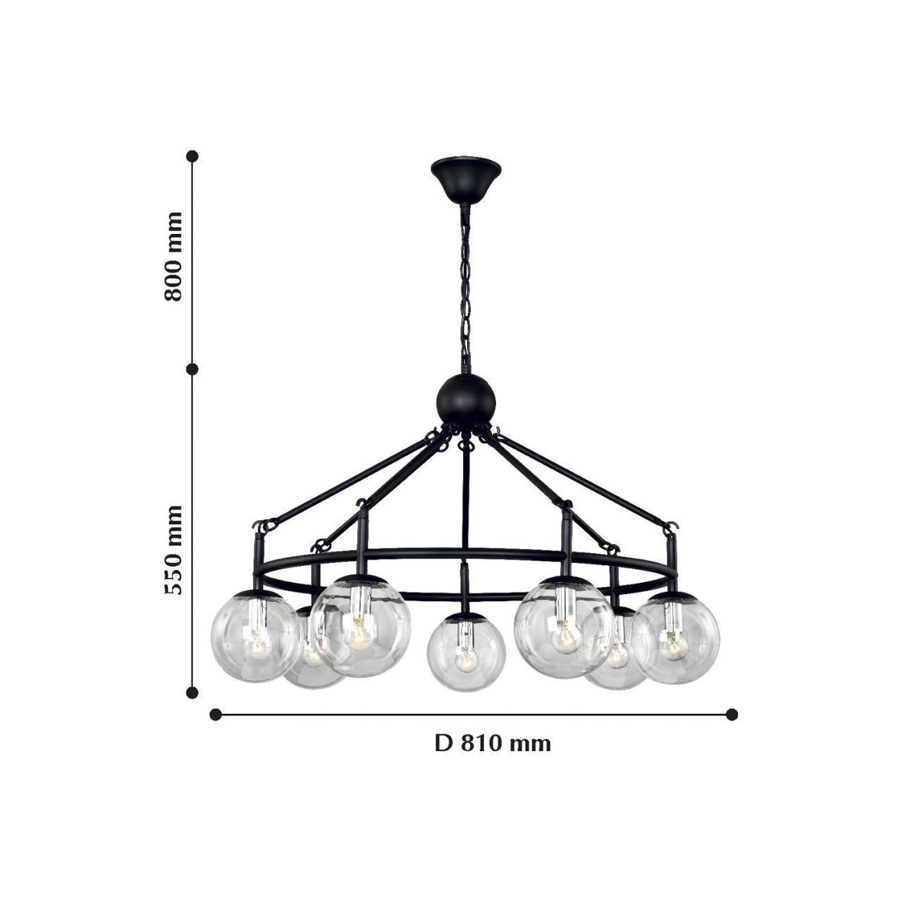 картинка Подвесная люстра F-Promo Cirque 2169-7P от магазина pro-decor.kz
