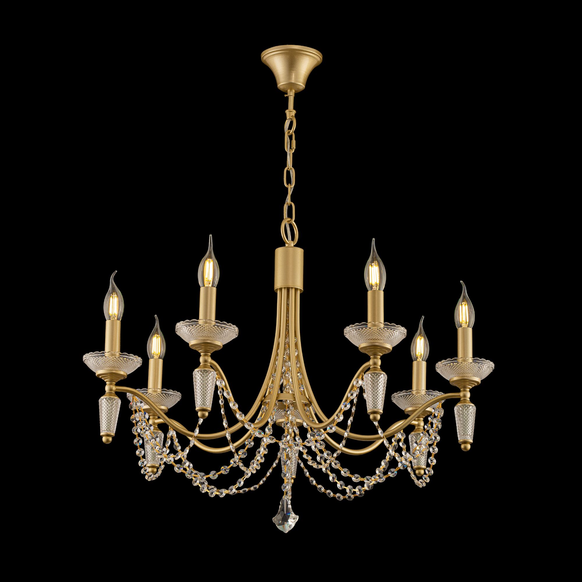 картинка Подвесная люстра Freya Zoe FR2009PL-07G от магазина pro-decor.kz