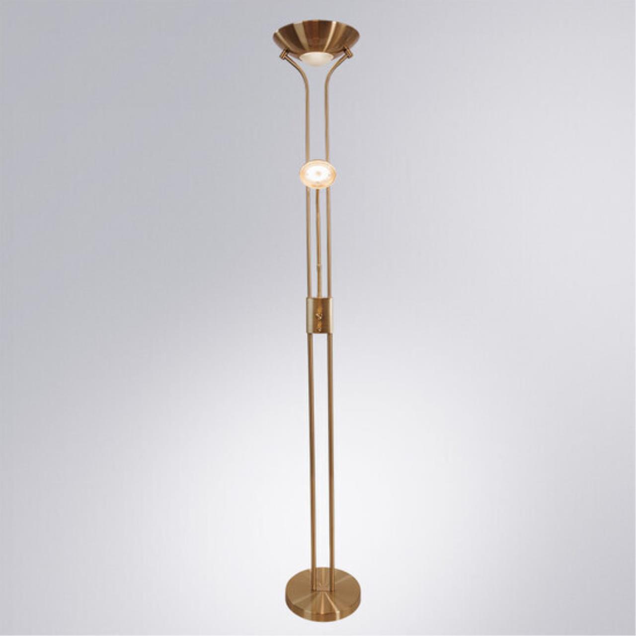 картинка Торшер Arte Lamp DUETTO A4329PN-2PB от магазина pro-decor.kz