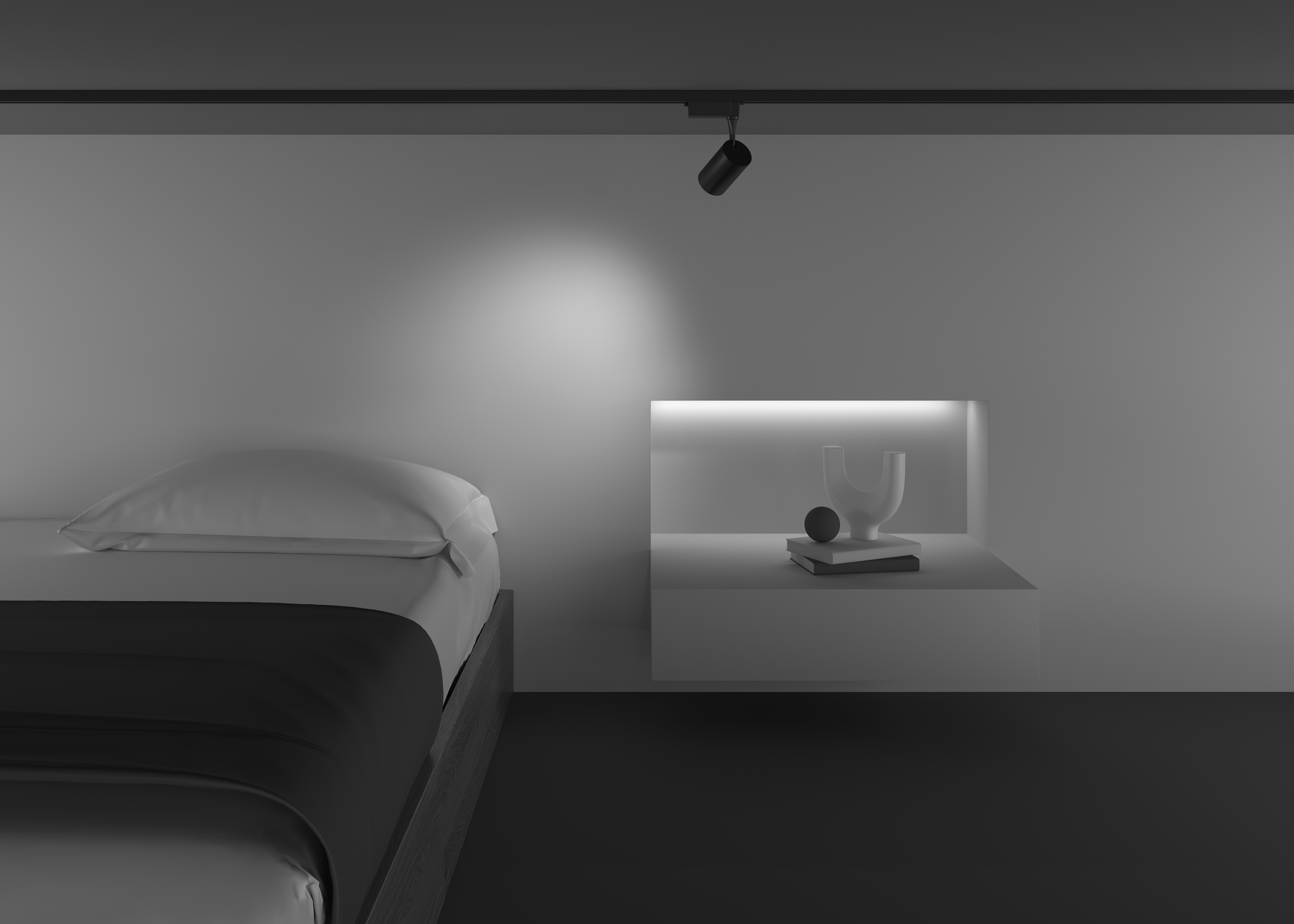 картинка Трековый светильник Technical TR003-1-6W3K-M-B от магазина pro-decor.kz